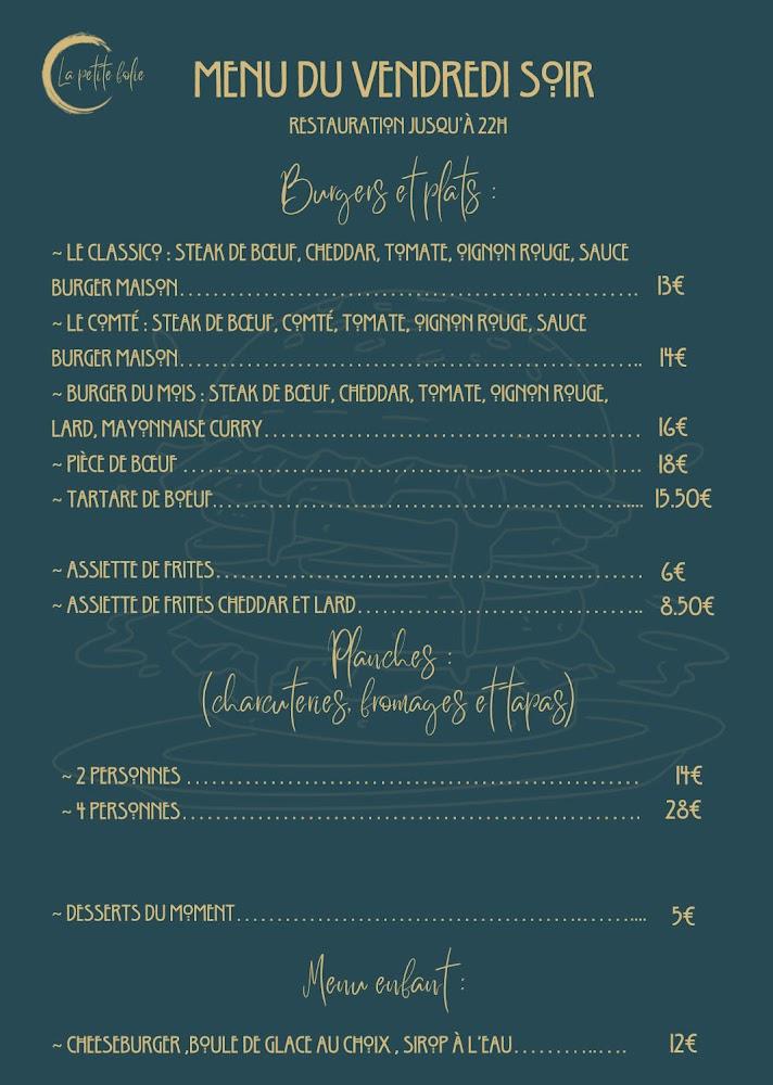 La Petite Folie - Menu Image 3